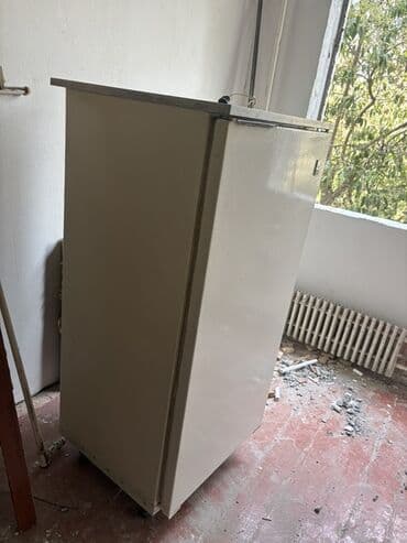 Холодильники: Mətbəx üçün birqapılı soyuducu - Korpus: açıq krem rəngli metal — 2