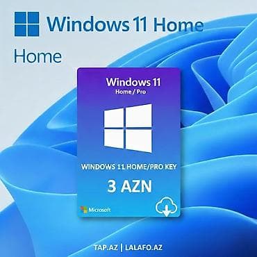 🔥 ŞOK QİYMƏT! Windows 10/11 Pro Key – Ömürlük Lisenziya Cəmi 3 AZN! 🔥 lalafo.az -da 🔥 ŞOK QİYMƏT! Windows 10/11 Pro Key – Ömürlük Lisenziya Cəmi 3 AZN! 🔥
