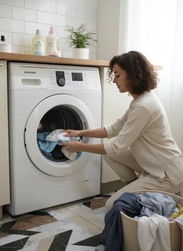 samsun: Paltaryuyan maşın Samsung, 6 kq, İşlənmiş, Avtomat, Qurutma var, Ünvandan götürmə — 1