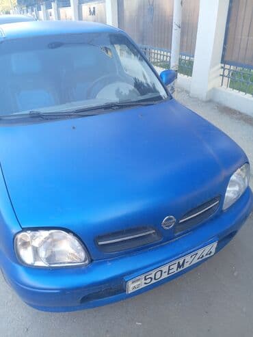 qubada ucuz avtomabiller: Nissan March: 1.3 l | 2000 il Hetçbek — 1