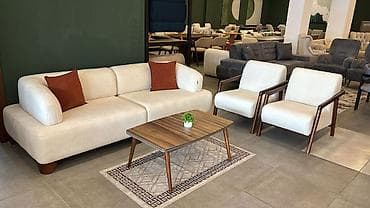 acılan kreslo: Yeni, Divan, 2 kreslo, Bazasız, Açılan — 1