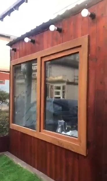 dəmir ev: Satılır – Çoxməqsədli Butka/Kiosk Ölçüləri: 2.10 m × 1.80 m × 1.90 m — 1