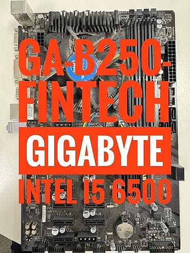 notebook satisi: Ana Platası Gigabyte GA-B250-FinTech — 1