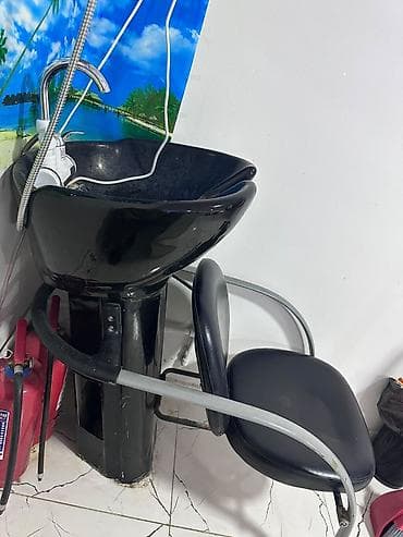 Salon, tibbi kreslolar: Salon üçün moyka satılır tam işlək veziyyetde üstünde su qızdırıcısı — 1