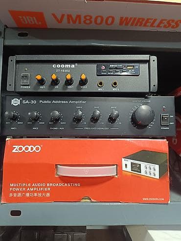 kalonka maşın üçün: Coma səsgücləndirici usilitel amplifier tavan dinamiklər üçün — 1
