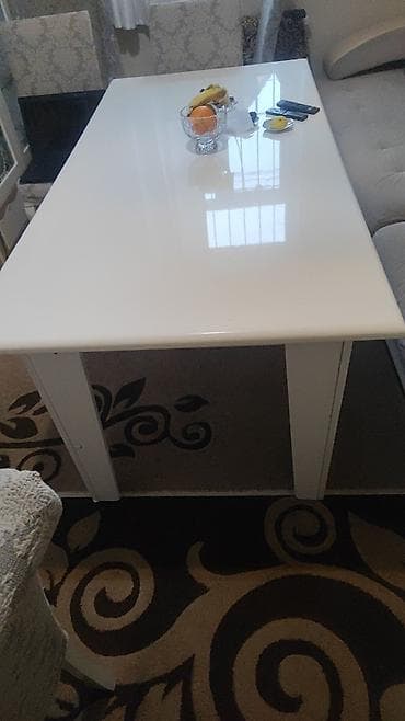 stul aliram: Qonaq masası, Açılmayan, MDF, Dördbucaq masa — 3