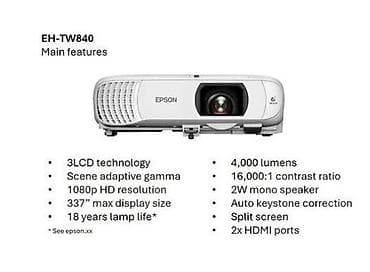 nokia tv e71: Yeni Stasionar Proyektor Epson, Ödənişli çatdırılma — 3