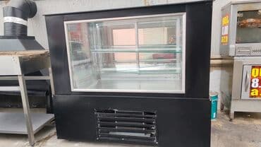 vitrinler: Soyuducu vitrin – şüşə önlü, üfüqi rəfli satış vitrinidir — 5