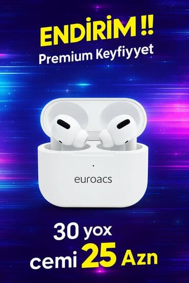 i11 tws qiymeti: Yeni Simsiz (Bluetooth) Qulaqcıqlar, rəng - Ağ — 1