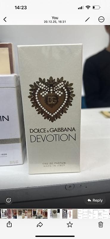 Kosmetika: Məhsul: Brend ətirlər (orijinal qutulu) Təsvir:Original etirlerin — 2