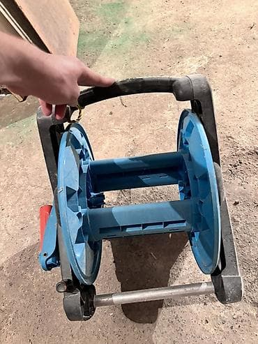 Bağ evi və bağ üçün hərşey: Yeni İşlənməmiş Gardena şlanq dolama səbəti və araba Məhsul təsviri — 4