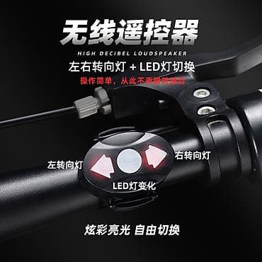 задний фонарь спринтер: RGB velosiped arxa işığı – IPX6 suya davamlı, yüksək parlaqlıq Məhsul — 2