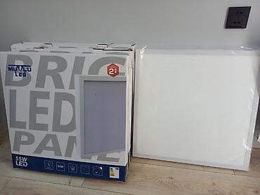 led h11: MULU LED PANEL 55 W60x60 ölçüdə, ağ rəng. Ofis, mağaza, məktəb, ev — 2