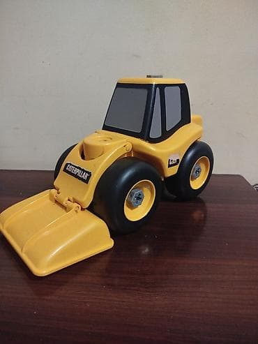 icinde oyunlarla: CAT/Caterpillar uşaq oyuncağı – sökülüb-yığılan mini yükləyici — 5
