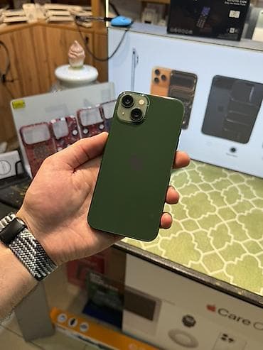 ayfon 14 pro: IPhone 13, Зеленый, Беспроводная зарядка — 1