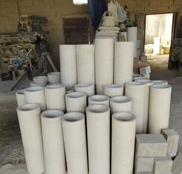 həyət üçün daşlar: Dekorativ daş güldanlar bağçalar, parklar, həyət sahələri və ya digər — 22