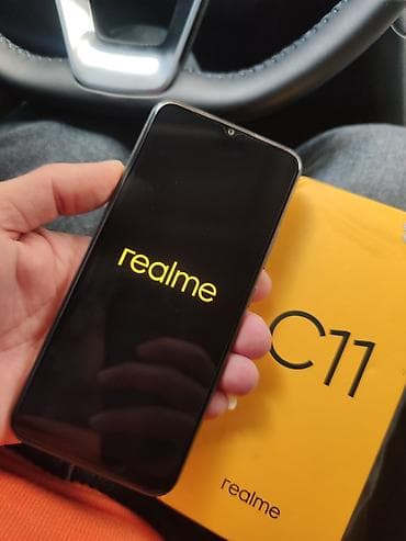 iphone 12 case: Realme C11, 32 GB, rəng - Boz — 1