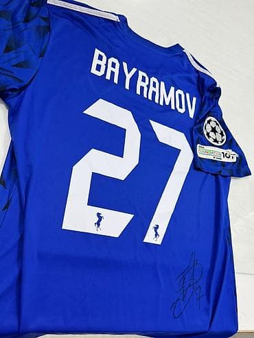 Məhsul: Futbol köynəyi – “BAYRAMOV” 27 - Rəng: Kobalt mavi - Arxa