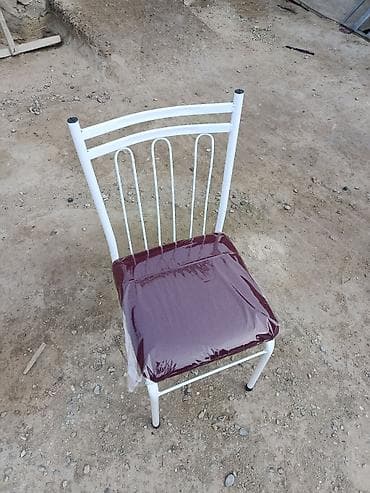 gəc nədir: Qonaq otağı üçün, Qatlanan, rəng - Ağ Stul — 6