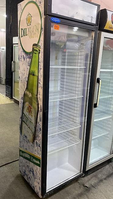 Dərin dondurucular: Ticarət vitrini tipli soyuducu (Capri) - Şüşə qapılı, dik formatda — 1