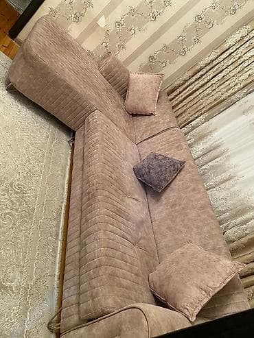 ev mebeli: Künc divan, Açılmayan, Bazasız, Parça, Çatdırılma yoxdur — 2