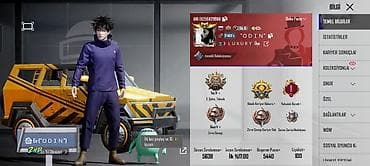 PUBG Mobile hesabı – yüksək səviyyəli premium kolleksiya və