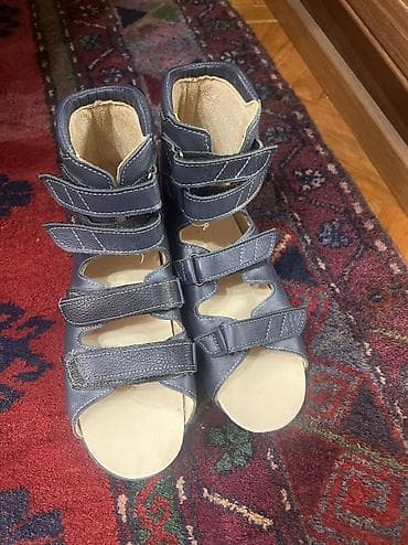 deri jilet: Ortopedik uşaq sandal/krossovkası – ölçü 36 .Yenidir — 4
