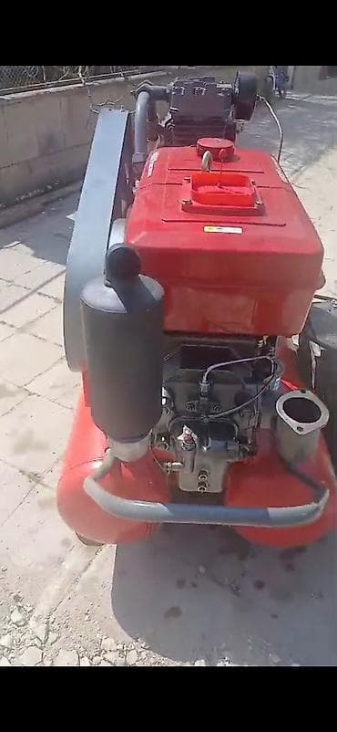 Kompressorlar: Dizel mühərrikli mobil hava kompressoru – HWH W3128 - Güclü dizel — 4