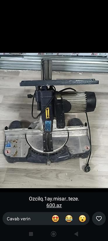 Пилы: Miter tipli elektrikli mişar - Material: taxta, MDF, laminat və s — 1