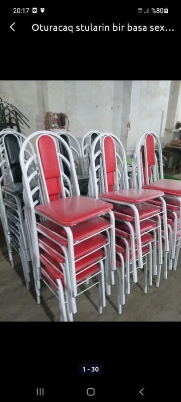 deri parça: Stol stul masa ve oturacaq destleri Oturacaq stullar 12 azn den 25 azn — 10