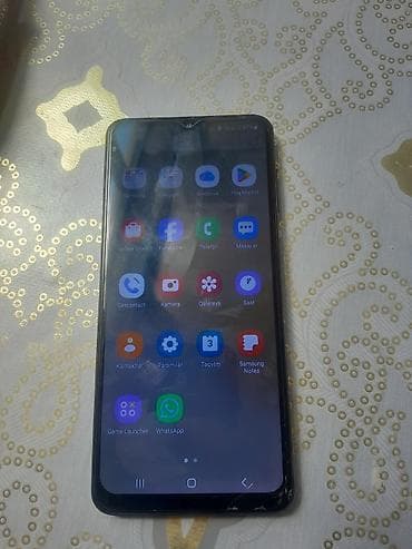 Samsung Galaxy A12, 64 GB, rəng - Qara, Qırıq