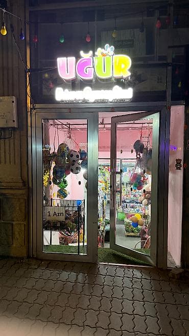 Biznes üçün avadanlıq: Oyuncaq və dekor aksessuar hediyelik magazasidi hal hazirda işləkdir — 1