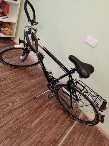 электронный велик: Şəhər/Tur velosipedi – Panther - Rəng: qara-gümüş - Çərçivə: yüngül — 1