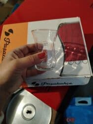 Mətbəx və süfrə dəsti – müxtəlif qrafin və stəkanlar, desert qabları