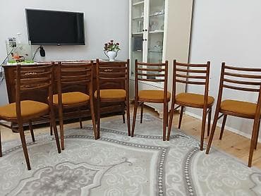 duru yag qiymetleri: Qonaq otağı üçün, İşlənmiş, Qatlanmayan, Stul — 5