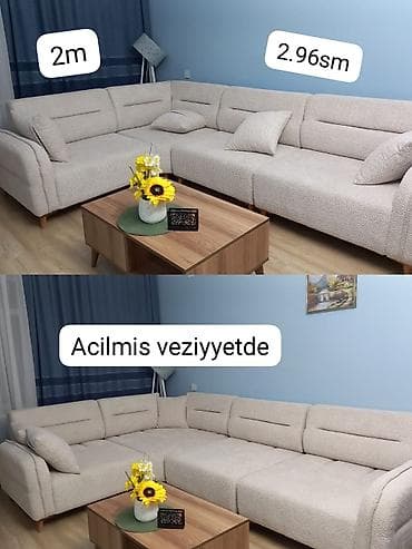 Xanim🥰 Yeni Kunc divan satilir 1800 azn (3 gundu 2100 azn alınıb) 4