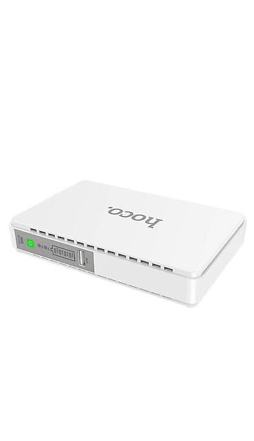 usb port: Hoco UPS Router üçün Mini UPS (PoE və DC çıxışlı) - Giriş: 100–240V — 5