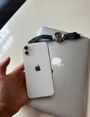 ТВ и видео: IPhone 11, 128 ГБ, Белый, Кредит, Отпечаток пальца, Face ID — 3