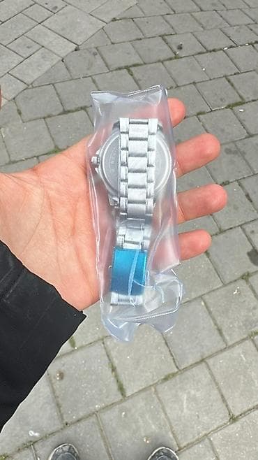 saat omega: Qol saatı, Casio, rəng - Gümüşü — 2