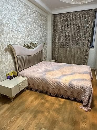 Двуспальная кровать, Шкаф, Турция, Б/у — 2