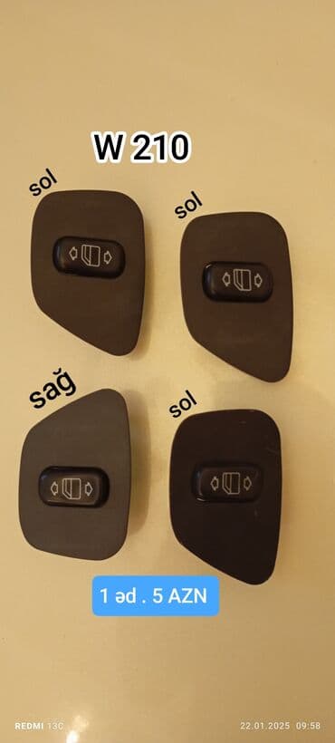 yeşqa mersedes: Mercedes Benz salon aksesuarları . Qiyməti malın üzərində qeyd olunub — 9