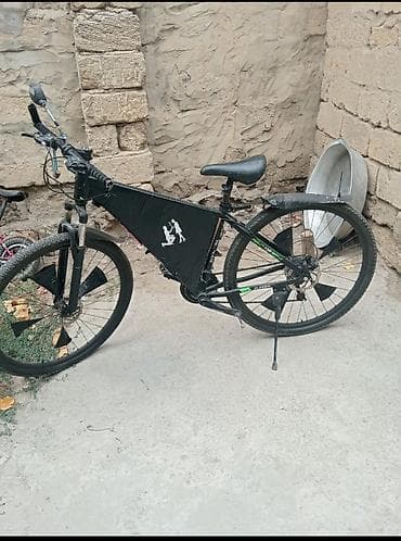 Elektrik velosipedi – şəhər və yüngül off-road üçün - Çərçivə: dağ