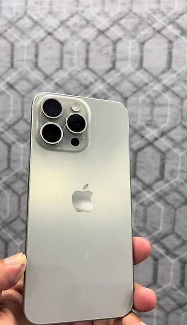 ipone 15 pro max: IPhone 15 Pro Max, 256 GB, Zəmanət, Face ID, Sənədlərlə — 1