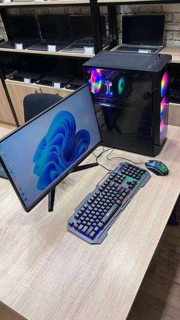 kompyuterlər: 💻 PC Konfiqurasiyası 	•	Prosessor: Intel Core i5-12400F, 12 nüvə, 2.5 — 5