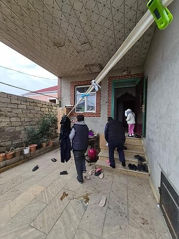 kreditle evler baki: 80 kv. m, 2 otaqlı, Kombi, Qaz, İşıq — 3