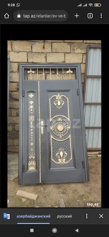 söküntü dəmir: Qapı.Darvazalar. məhhəcərlər resotkalar. hər növ seyf qapilarin topdan — 7