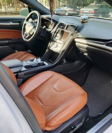 range rover satilir: Ford Fusion sedan - Kuzov: qara rəng, aerodinamik xəttlər, xrom ön — 2