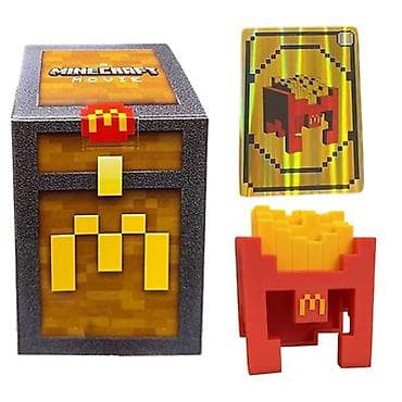 Məhsul: McDonald’s x Minecraft Movie kolleksiya oyuncağı – “Fry — 3