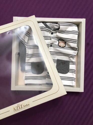 uşaq şalvarı: Uşaq dəsti, Uniseks, 0 - 3 ay — 2