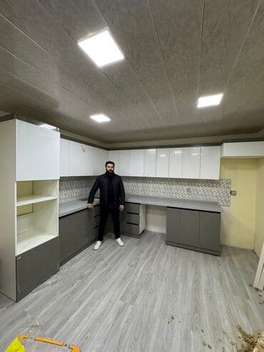 taxta lusturlar: Sifarişlə mətbəx dəsti, Özü çəkən petlələr, MDF, Kredit var, Pulsuz çatdırılma — 1